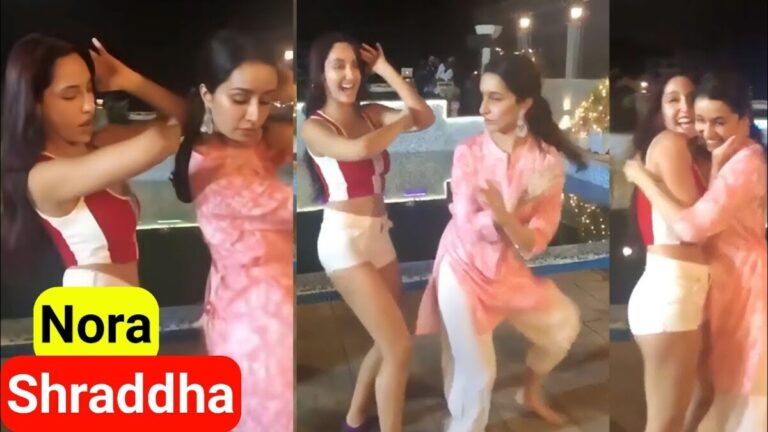 Nora Fatehi werd dansmentor voor Shraddha Kapoor en leerde haar ...